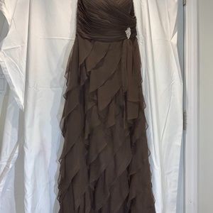 Mother of the bride strapless dress